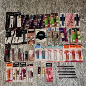 Huge makeup lot L’Oréal Revlon maybelline covergirl milani Nivea